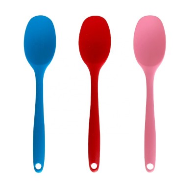 Silicone Baby Spoon Baby Silicone Measuring Spoon Kids Cooking Utensils